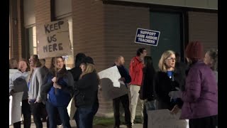 AAPS teachers and parents protest healthcare increases [upl. by Barboza]