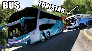 BUS DOBLE PISO de TURISTAR Ejecutivo Marcopolo G7 Paradiso 1800 Ruta Mexico American Truck Simulator [upl. by Catlaina]