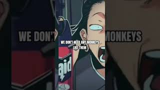 FILTHY MONKEY WHO CANT EVEN USE JUJUTSU shorts fyp anime jujutsukaisen onepiece geto meme [upl. by Padegs854]