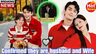 OFFICIALLY ANNOUNCED Zhao Lusi and Wu Lei Confirm Their Status as Husband and Wife 🤍🥹 [upl. by Ardnahsal330]