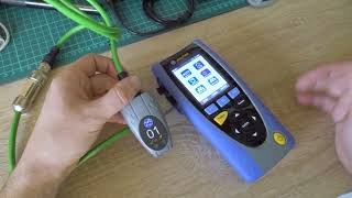 How to test M12 RJ45 profinet connections using TDR [upl. by Hbahsur]