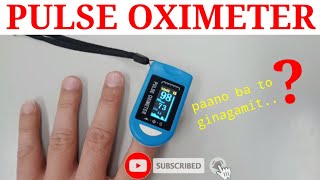 PAANO GAMITIN ANG PULSE OXIMETER  TIPS PH [upl. by Zeuqcaj382]