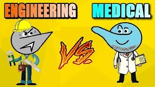 Engineering Vs Medical Students Life  Angry Prash [upl. by Cross]