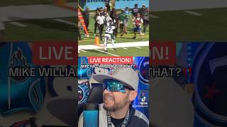 MIKE WILLIAMS CAUGHT THAT vs TITANS Jets vs Titans NFL Week 2  TITAN ANDERSON REACTION shorts [upl. by Ahsiket]