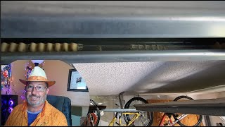 Ryobi Garage Door Belt Repair [upl. by Delsman539]