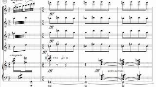 Hamelin plays Ornstein  Piano Quintet 1st mvt Audio  Sheet music [upl. by Orme]