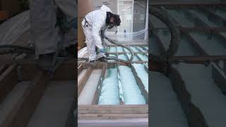 The Way Floor is Insulated by Spray Foam [upl. by Gyasi]