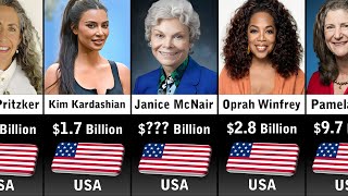 Richest Women In USA 2023 Updated [upl. by Naanac]