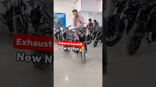 Bajaj pulsar n250 Exhaust Sound👌 pulsarn250 bajajpulsar BikesHunt [upl. by Ynnattirb]