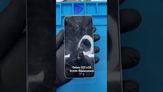 Samsung S22 LCD screen Replacement techrescuescreenreplacement screenrepairforyoutrending [upl. by Teews]