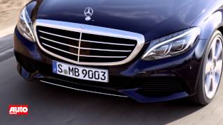 Mercedes CKlasse 2014 Erstes Video zur W205 Limousine [upl. by Ahseet]