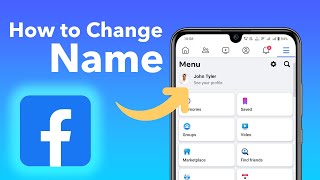 How to Change Name on Facebook [upl. by Ahseem]