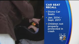 Diono Car Seats Recalled Over Safety Concerns [upl. by Jorin]