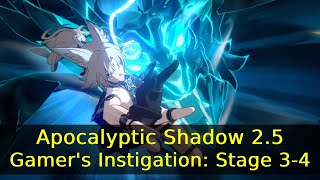 Apocalyptic Shadow 25  Gamers Instigation Stage 34  Honkai Star Rail [upl. by Kerk804]