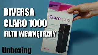 DIVERSA Claro 1000  Filtr wewnętrzny [upl. by Torp]