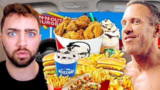 Can 4 Bodybuilders Beat My DriveThru WORLD RECORD [upl. by Ayekan808]