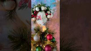 DIY Christmas Tree Star Alternative 🎄✨🎄treetop diycrafts diychristmasdecor diychristmastree [upl. by Cornelle]