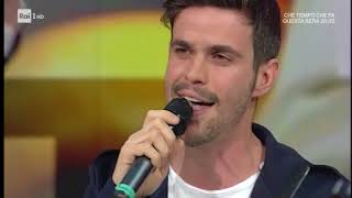 Lorenzo Baglioni a Sanremo 2018  Domenica In 14012018 [upl. by Nimrac488]