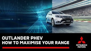 How to maximise the EV Driving Range on your Outlander PHEV [upl. by Beore222]