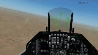 IRIS Pro Series F16D Fighting Falcon CCIP Test [upl. by Ballard637]