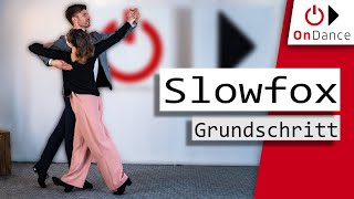 SlowFox Grundschritt  Dance Tutorial  OnDance [upl. by Aidni]