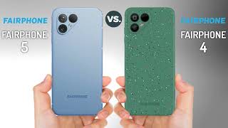 FAIRPHONE 5 VS FAIRPHONE 4 [upl. by Igor]