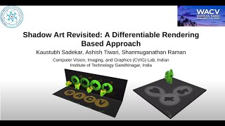 Shadow Art Revisited A Differentiable Rendering Based Approach [upl. by Notyap]