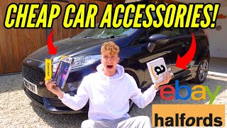 Buying CHEAP Car Accessories SO CHEAP [upl. by Allertse8]