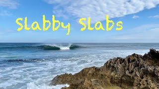 Shallow slab surf session at the island [upl. by Karlens]