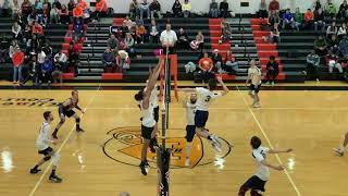 Indiana Tech vs Trine Mens Volleyball [upl. by Veljkov109]