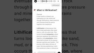 What is lithification [upl. by Flo]