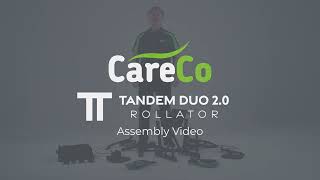 Tandem Duo 20 Rollator  Wheelchair Assembly Video [upl. by Bergren]