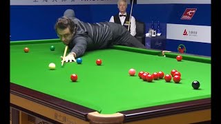 Snooker Shanghai Masters semifinal Ronnie O’Sullivan vs Robertson  frame 10 [upl. by Modnarb]