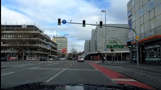 Driving from Tübingen to in Reutlingen Germany [upl. by Hamon]