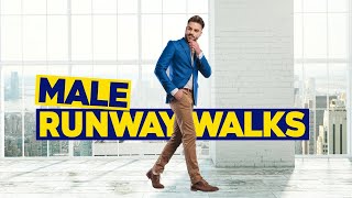 Male Runway Walk Tutorial and Poses [upl. by Nnylram]