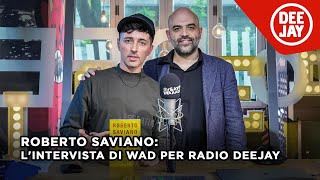 Roberto Saviano ospite a SayWaaad – Puntata del 31 maggio 2024 [upl. by Granniah]