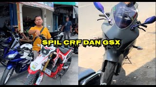 READY CRF DAN GSX LANGSUNG SPILL [upl. by Kappenne64]