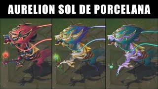 Aurelion Sol de Porcelana Cromas  LENDARIA [upl. by Fe823]