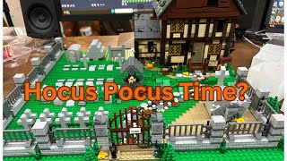 How do you adapt Lego sets to MOCs  Lego Hocus Pocus Moc from 76437  Graveyard and City update [upl. by Sacksen]