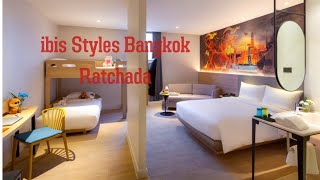 ibis Styles Bangkok Ratchada Room family [upl. by Octavla637]