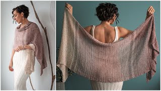 Easy StepbyStep Instructions Crochet the Beginner Friendly Lacy Ruffly Adorn ShawlScarf [upl. by Nicko]