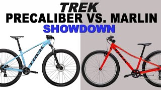 Trek Precaliber vs Trek Marlin BikeWhich is a Better Kid Bike [upl. by Yenaj165]