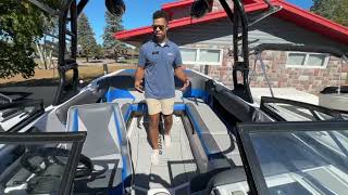 quotThe Storage Monsterquot PreOwned Surf Boat For Sale in Nisswa MN 2019 Moomba Max [upl. by Drolyag]