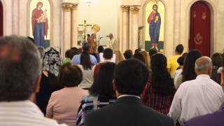 Highlights of Catholic Liturgy in Greek Melkite Church Jordan [upl. by Tengdin]