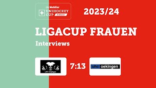 Interviews Ligacup Frauen [upl. by Rehsa828]