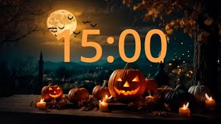 15 Minute Halloween Countdown Timer [upl. by Shaia]