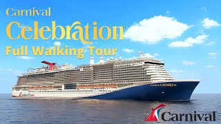 Carnival Celebration Cruise Ship Full Tour amp Review 2024 Carnival’s Biggest Cruise Ship [upl. by Idelia]