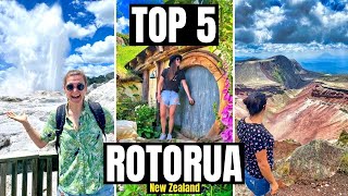 What TO DO in ROTORUA New Zealand  ROTORUA New Zealand Top 5 [upl. by Hoo]