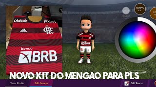 Kit do Flamengo temporada 2022 para o pro league soccer [upl. by Pamela]