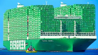 Inside the Worlds Biggest Container Ship Ever Built [upl. by Sokin]